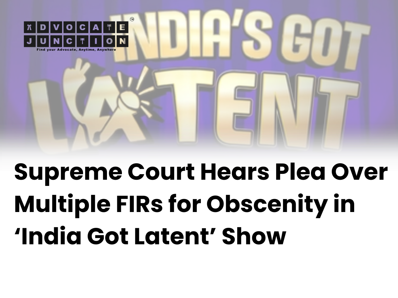 5-1.png, Supreme Court, FIR, Obscenity, India got latent, show