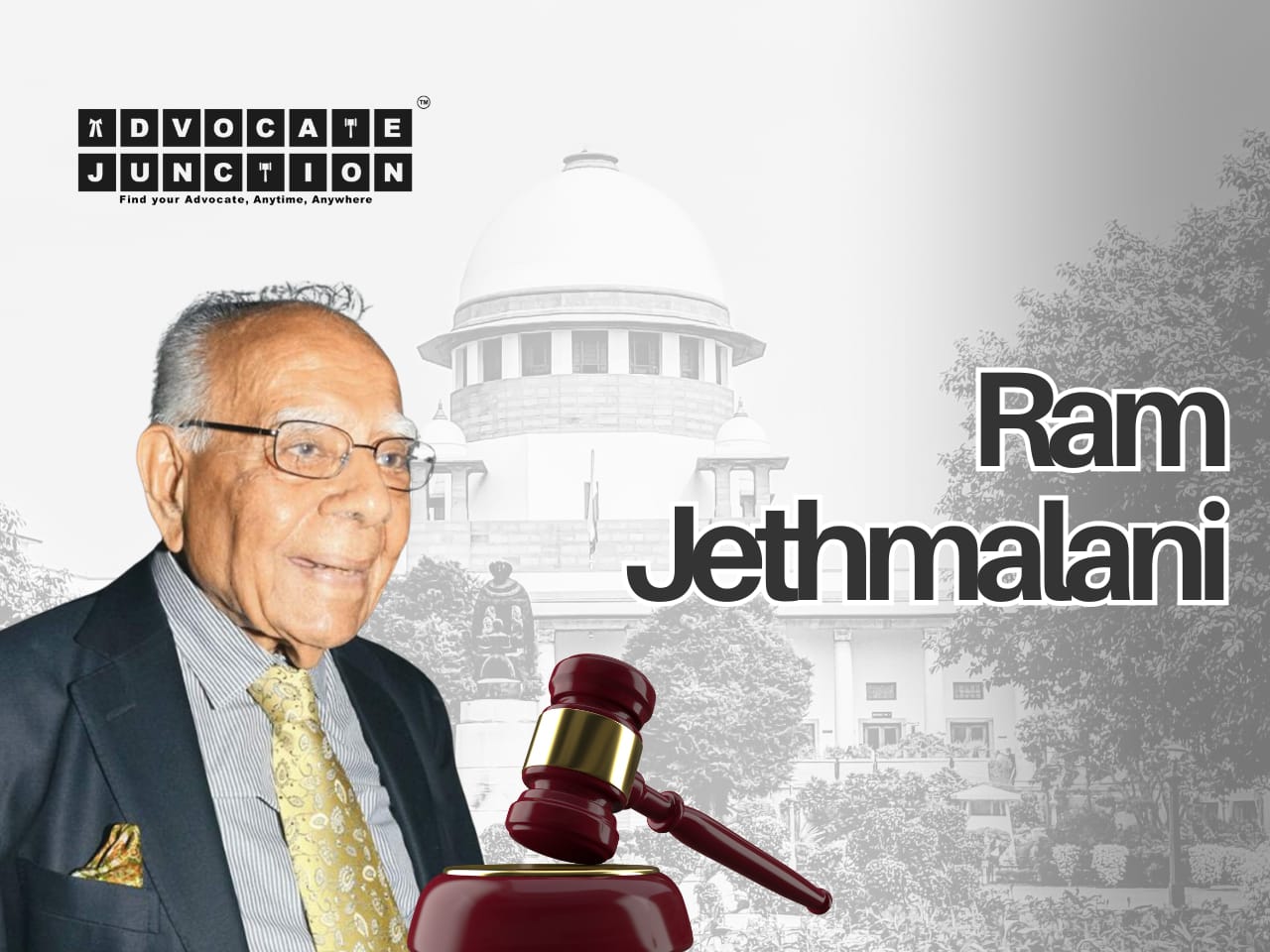 PM.jpeg, Ram Jethmalani, Legal Luminary, Legal Personality